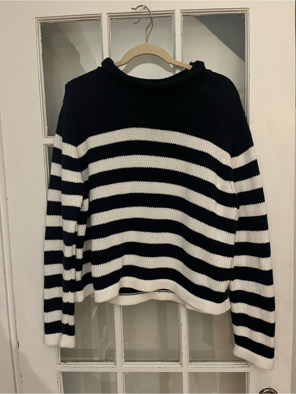 J. Crew roll neck sweater, euc